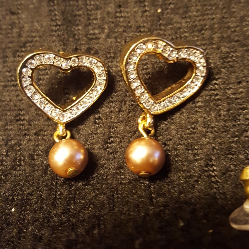 Heart shaped earrings